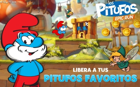 Los Pitufos vuelven a Android de la mano de Ubisoft con su primer juego de plataformas