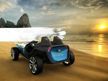 Trasera del Seat Duna