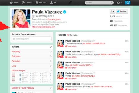 Paula Vázquez la lía en Twitter: un ejemplo más de que hay que mirar bien lo que se publica en las redes sociales