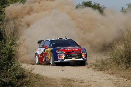 Rally de Catalunya 2010: Sébastien Loeb primer líder. Dani Sordo pierde terreno