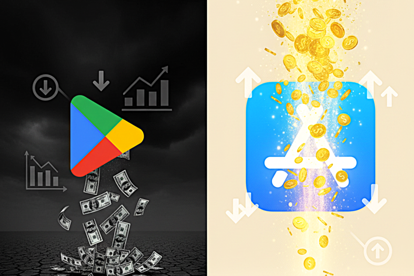 En la batalla entre Google Play y la App Store, los usuarios de iOS ...