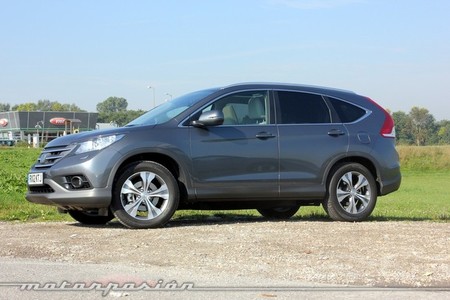 Honda CR-V, vista lateral