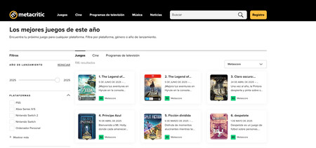 Los Mejores Juegos Del Ano Metacritic
