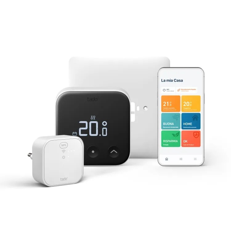 Termostáto cableado + placa TADO X kit inicio