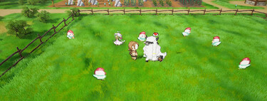 Lo que importa en este juego es lo mañoso que seas fabricando artilugios y recolectando materiales imposibles 