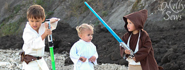 Once disfraces DIY para niños de Star Wars