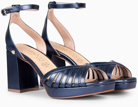 sandalias metalizadas