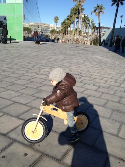 niño bicicleta