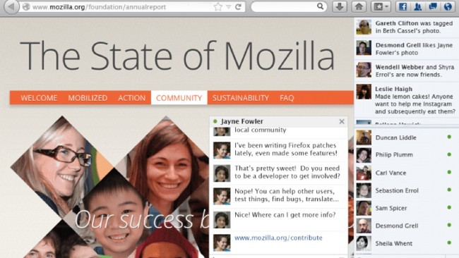 La Social API de Firefox en acción: como activar la integración con Facebook Messenger