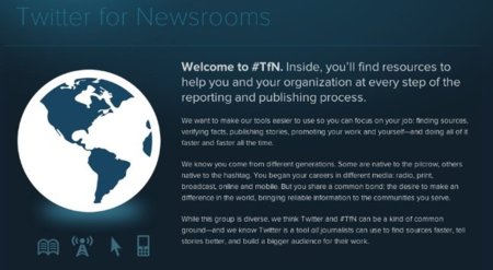 Twitter for Newsrooms, ayudando a los medios a publicar sus noticias usando Twitter