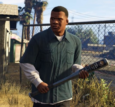 Franklin quiere batear cráneos con esta comparativa de GTA V en PC al máximo