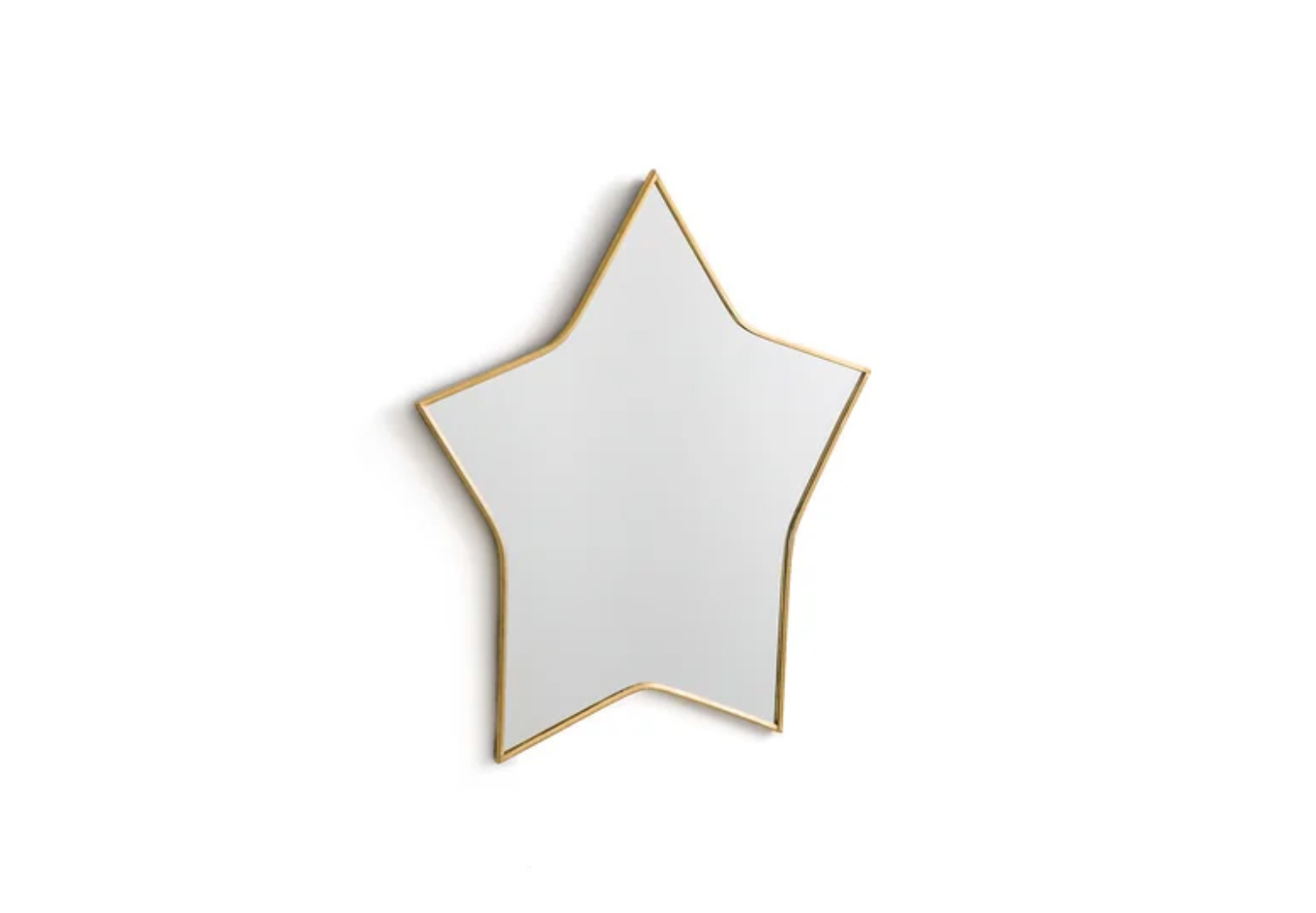 Espejo de estrella de latón