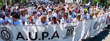 'El 60% de las mujeres autónomas dejan de serlo al convertirse en madres': testimonios en la manifestación organizada por A.U.P.A 