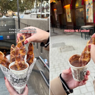 Ni churro ni gofre: el dulce de Madrid que cuesta solo 1 euro y todos quieren probar esta Navidad