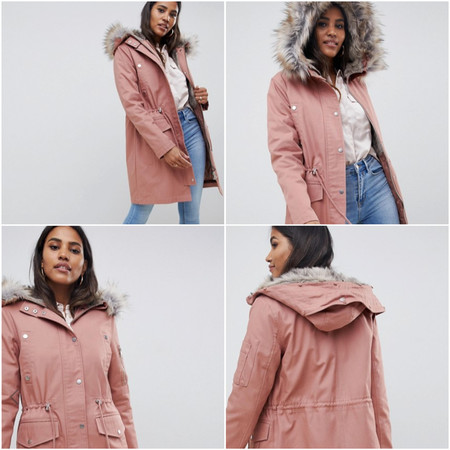 Esta parka de ASOS nos viene de perlas para las bajas temperaturas que se avecinan y además va con descuento