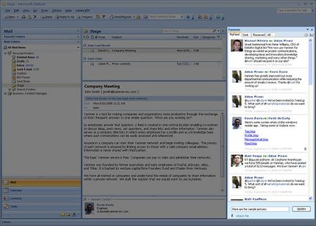 Yammer se integra con Outlook