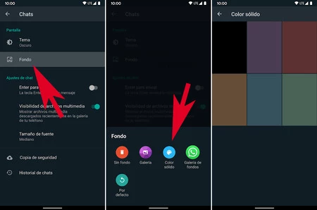 Whatsapp ソリッドカラー