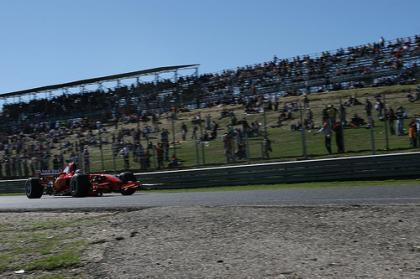 Marc Gené y el Ferrari F2007 hicieron vibrar al circuito del Jarama