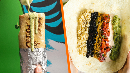 Burritos de rajas con crema estilo norteños para el fin de quincena