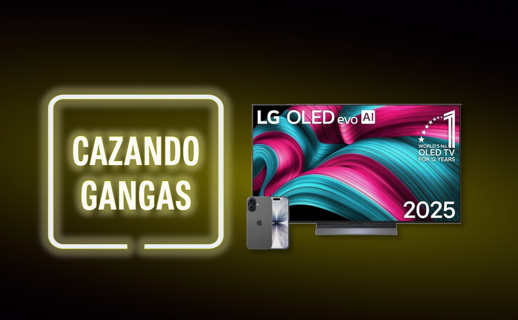 La LG OLED C5 mucho más barata, packs de localizadores para iOS y Android, el iPhone 17 a precio mínimo y más. Cazando Gangas