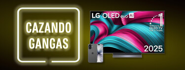 La LG OLED C5 mucho más barata, packs de localizadores para iOS y Android, el iPhone 17 a precio mínimo y más. Cazando Gangas 