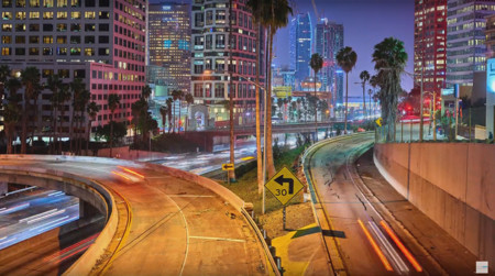 Los Ángeles bajo la lupa en un timelapse rodado en 12K con un respaldo digital de 100 megapíxeles