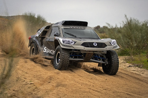 Así es el espectacular SsangYong Rexton DKR 2019, una bestia de 450 CV que quiere conquistar el Dakar 2019
