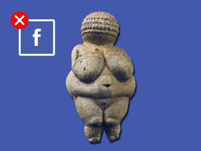 Facebook censura "por pornográfica" una escultura de 30.000 años de edad 