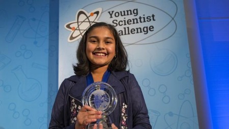 Esta niña de 12 años ganó el premio a la mejor científica joven de Estados Unidos