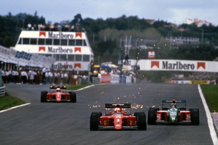 Mansell Prost Hungria F1 1990