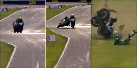 Así fue el brutal y afortunado choque a 240 km/h entre Leon Haslam y James Ellison