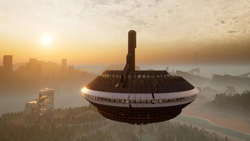 Mejor que Nintendo no vea que esta jugadora de Palworld ha construido un Estadio Pokémon tan enorme y épico que debería ser oficial