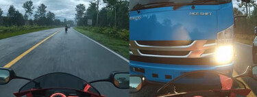 El brutal vídeo que te hará pensar en no volver a hacer el gamba en moto. Ni siquiera es real, y es una lección para toda la vida
