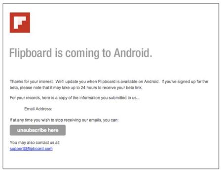Flipboard para Android ya es oficial, en versión beta por el momento