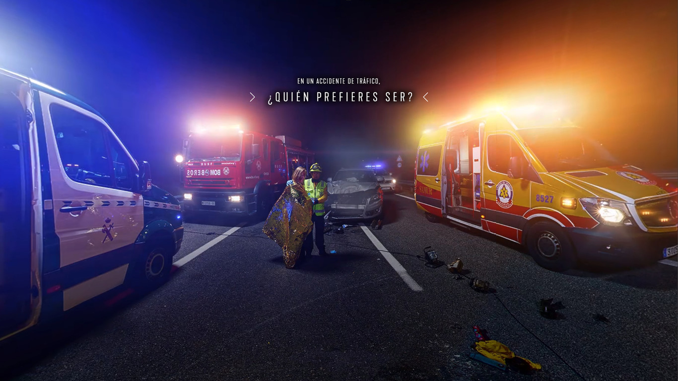 "En un accidente de tráfico, ¿quién prefieres ser?", o cuando la DGT resucita la línea dura de los anuncios de los años 90