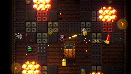 El frenético y divertido Enter the Gungeon celebra su estreno con un tráiler de lanzamiento