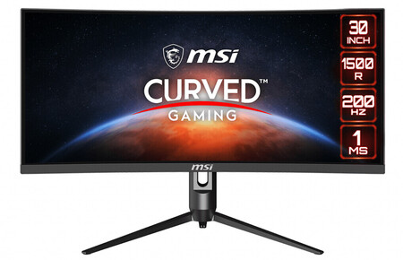 MSI tiene un nuevo monitor ultrapanorámico y curvo: el Optix MAG301 CR2 llega con 30 pulgadas y 200 Hz en pantalla