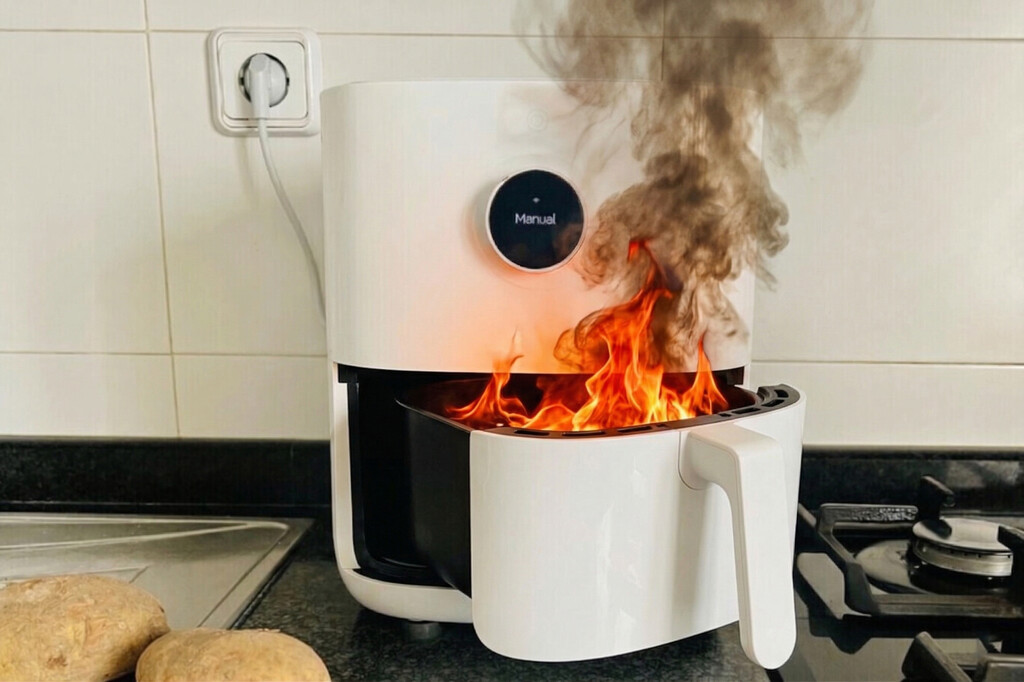 Sabía que el papel de horno en la freidora de aire puede incendiarse: lo que no sabía es que hay un accesorio para evitarlo