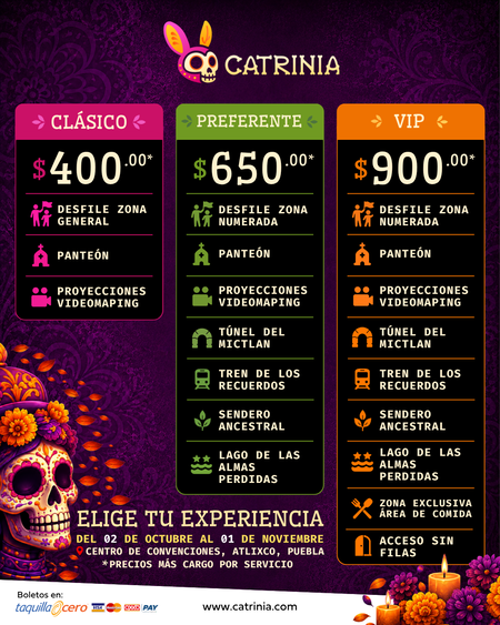Este es el destino de Puebla donde se instalará el Valle de las Catrinas 2026: date una vuelta para ver las esculturas monumentales inspiradas en dioses prehispánicos