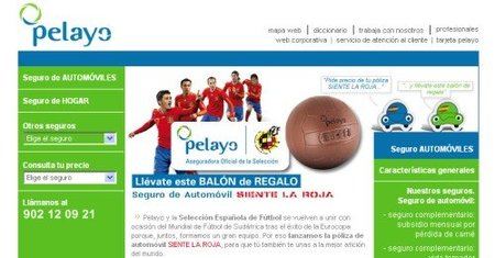 Pelayo "siente la roja" y llévate tu seguro gratis