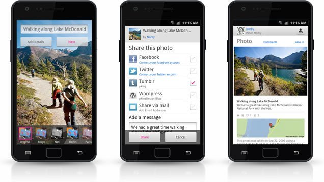 Flickr para android