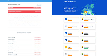 Status Atlassian Docker