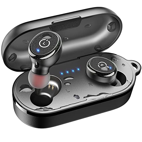 TOZO T10 Auriculares Bluetooth IPX8 Impermeable Bluetooth 5.3 In Ear inalámbricos