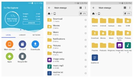 Cx ファイルエクスプローラー