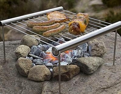 Una barbacoa liliputiense