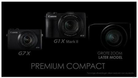 La filial holandesa de Canon desvela una nueva compacta avanzada que «se codeará» con las G1 X Mark II y la G7 X