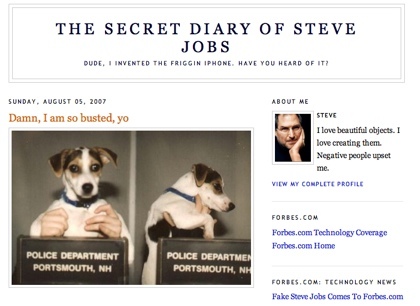 Descubierto el falso Steve Jobs