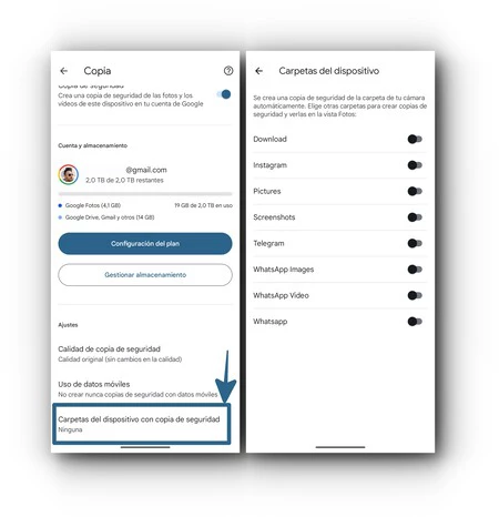 Googleフォトフォルダ同期2