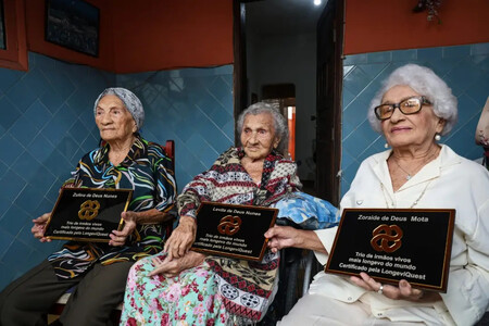 Three Brazilian Sisters Aged 109 104 And 103 Respectively Have Been Officially Recognised By