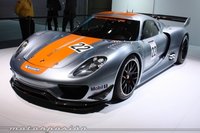 Porsche 918 RSR, 767 CV híbridos en Detroit